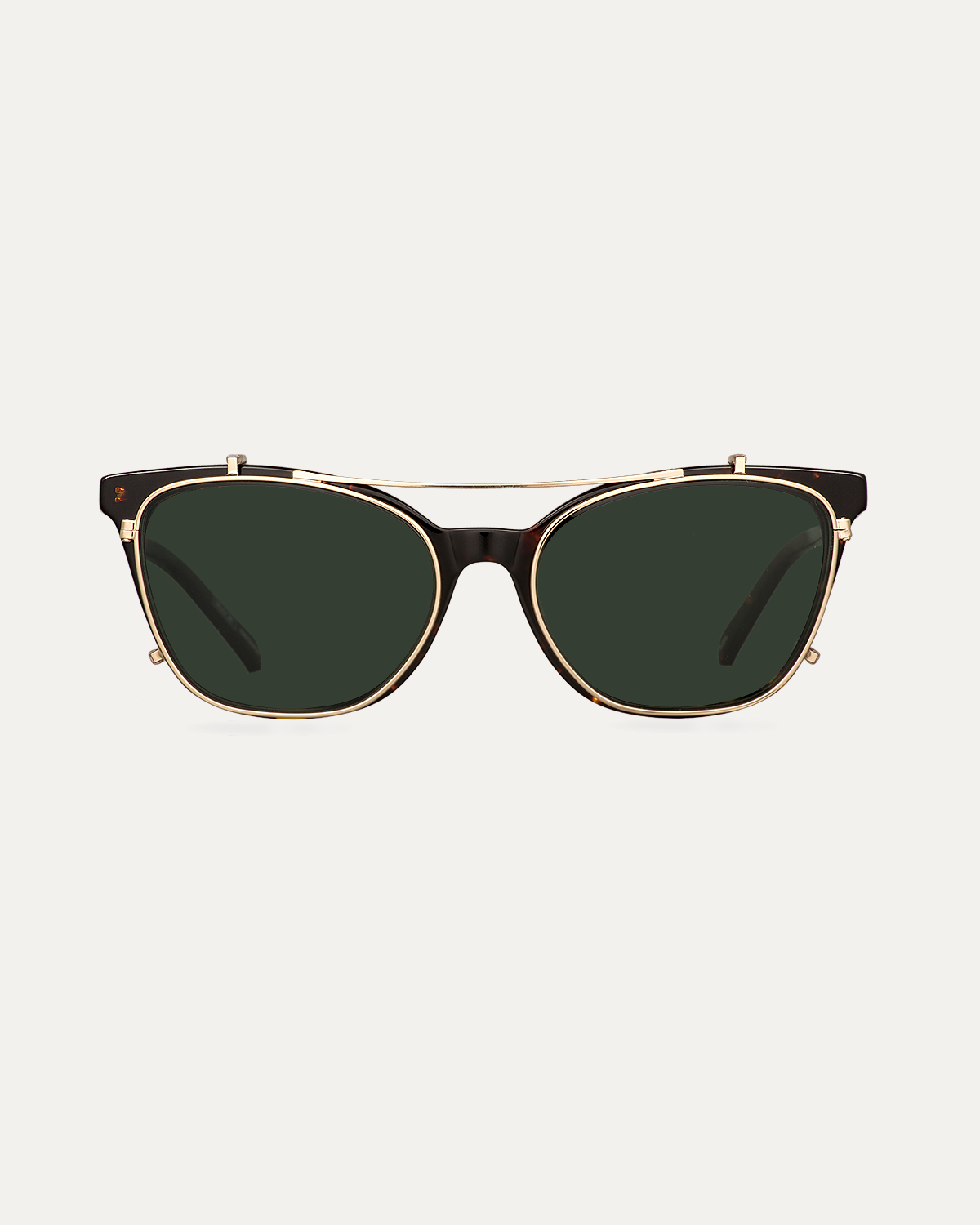 Clip on Sun Renee Gold/Green