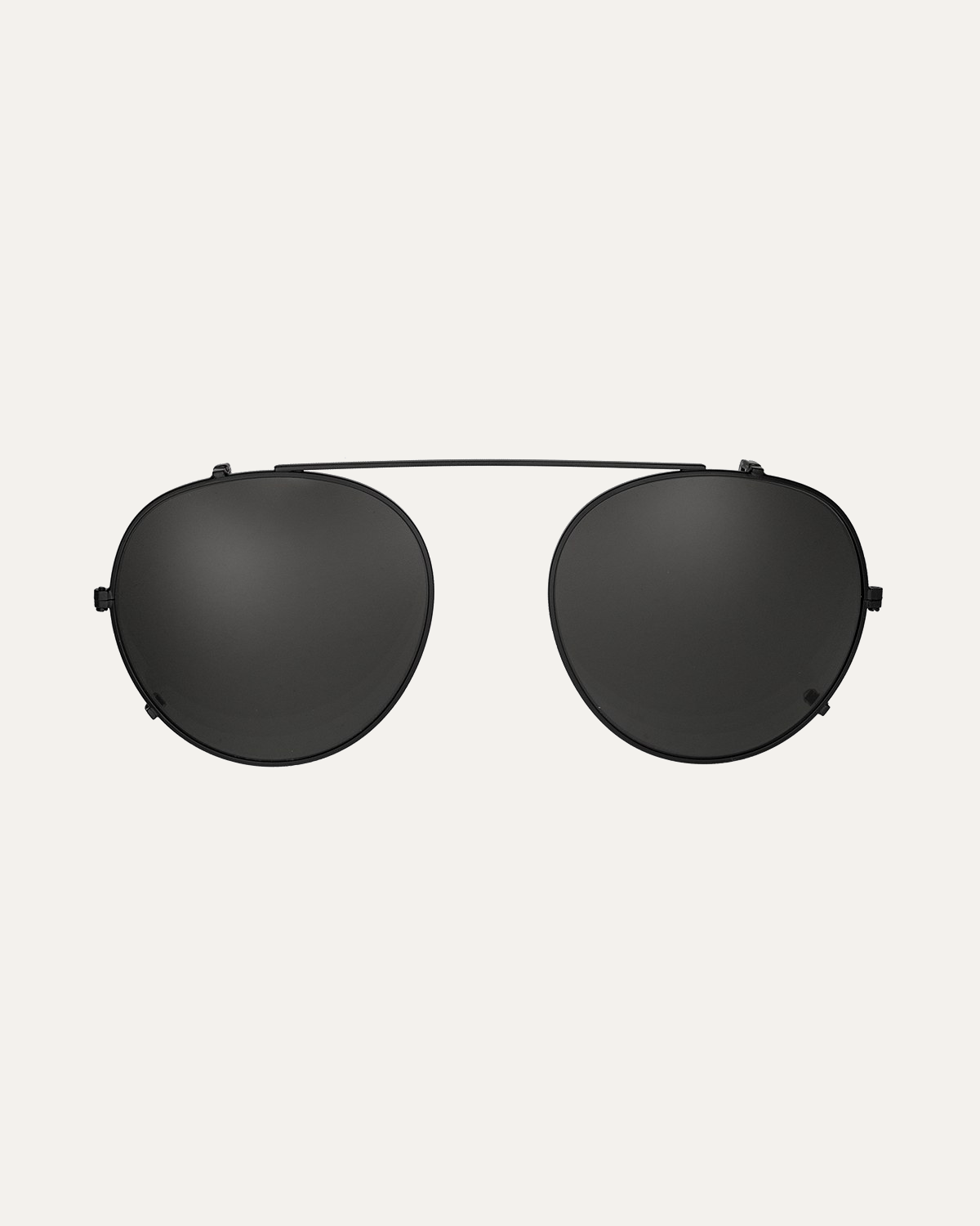 Clip on Sun Janis Matt Black/Green