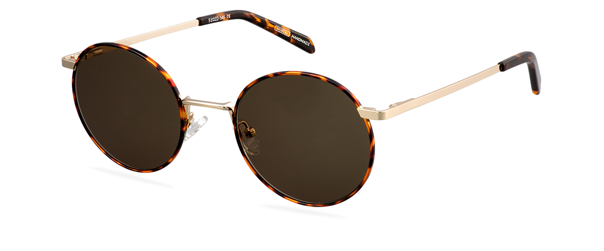 Okulary przeciwsłoneczne Jess Gold Havana/Dark Havana