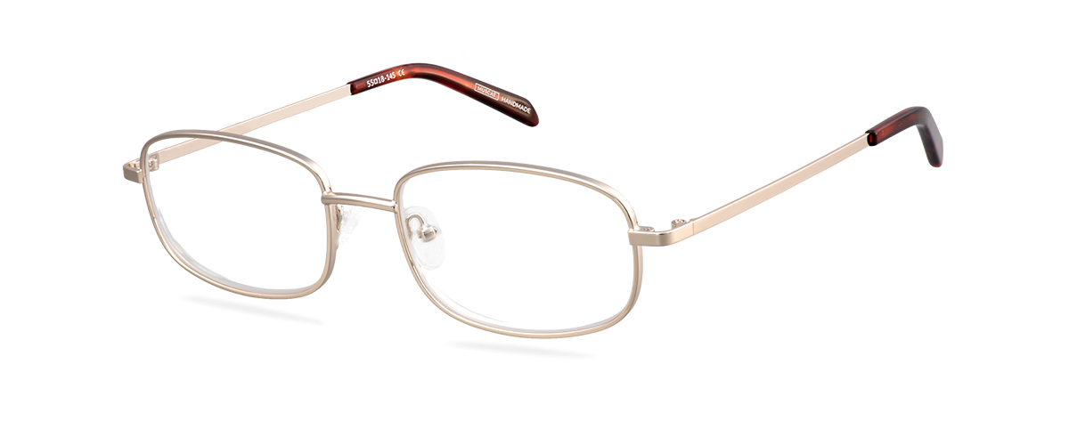 Okulary zerówki Kinny Gold/Cherry Havana