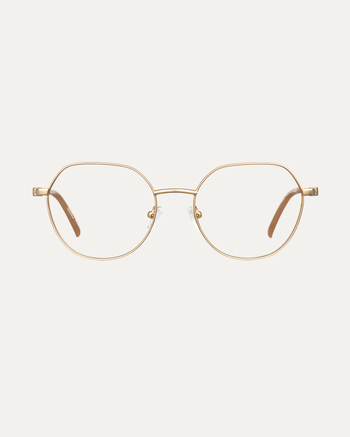 Okulary korekcyjne Holly Gold/Milky Tea