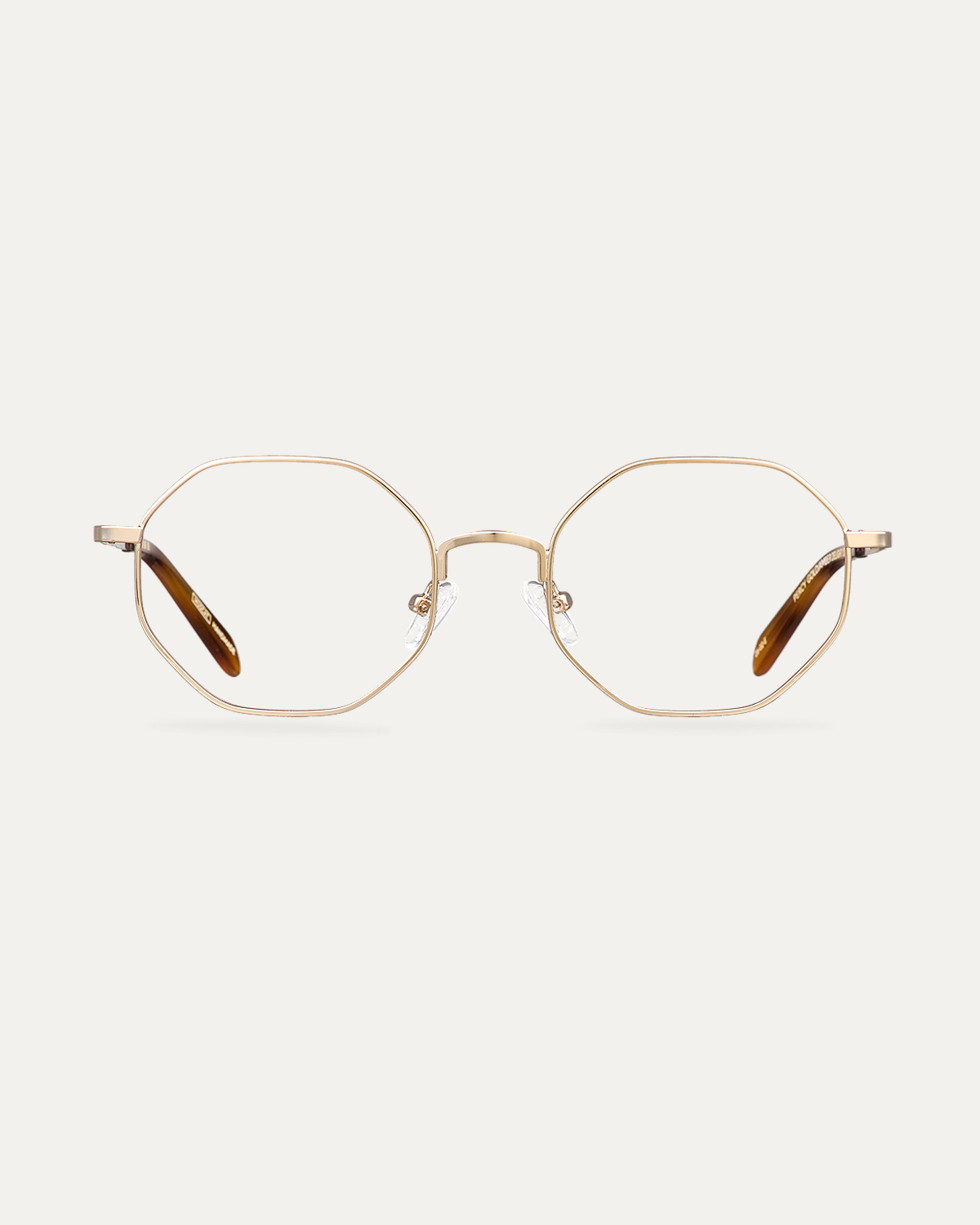 Okulary korekcyjne Percy Gold/Amber Delight