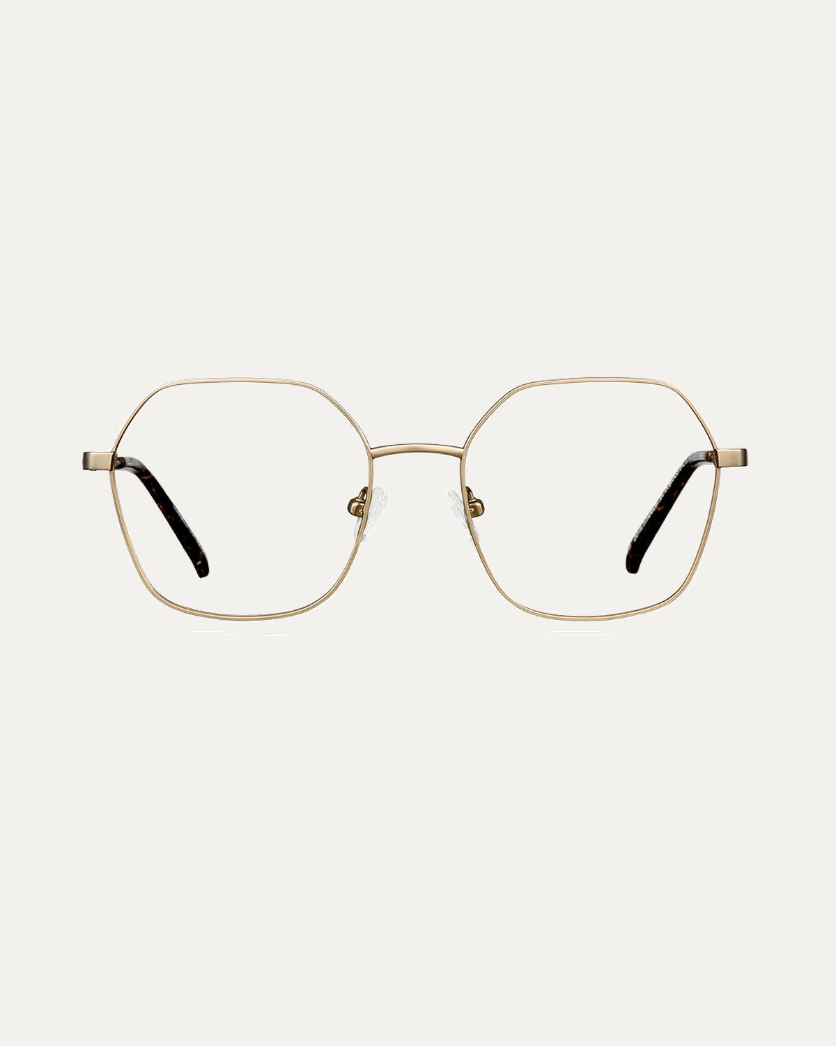 Okulary korekcyjne Zoya Titanium Satin Brass/Brown Marble