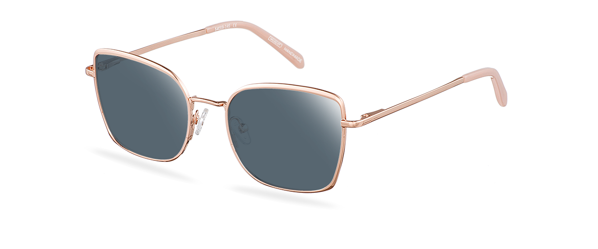 Okulary przeciwsłoneczne Alice Rose Gold/Jaipur Pink