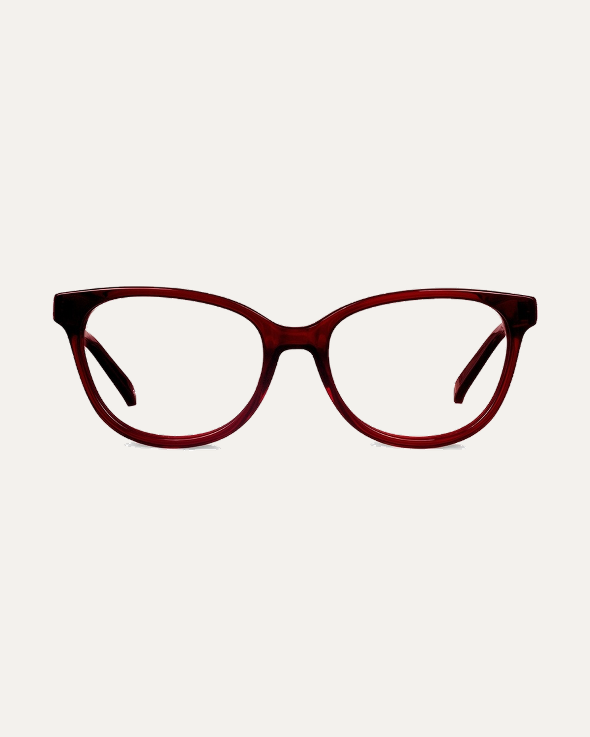 Okulary zerówki Belova Burgundy
