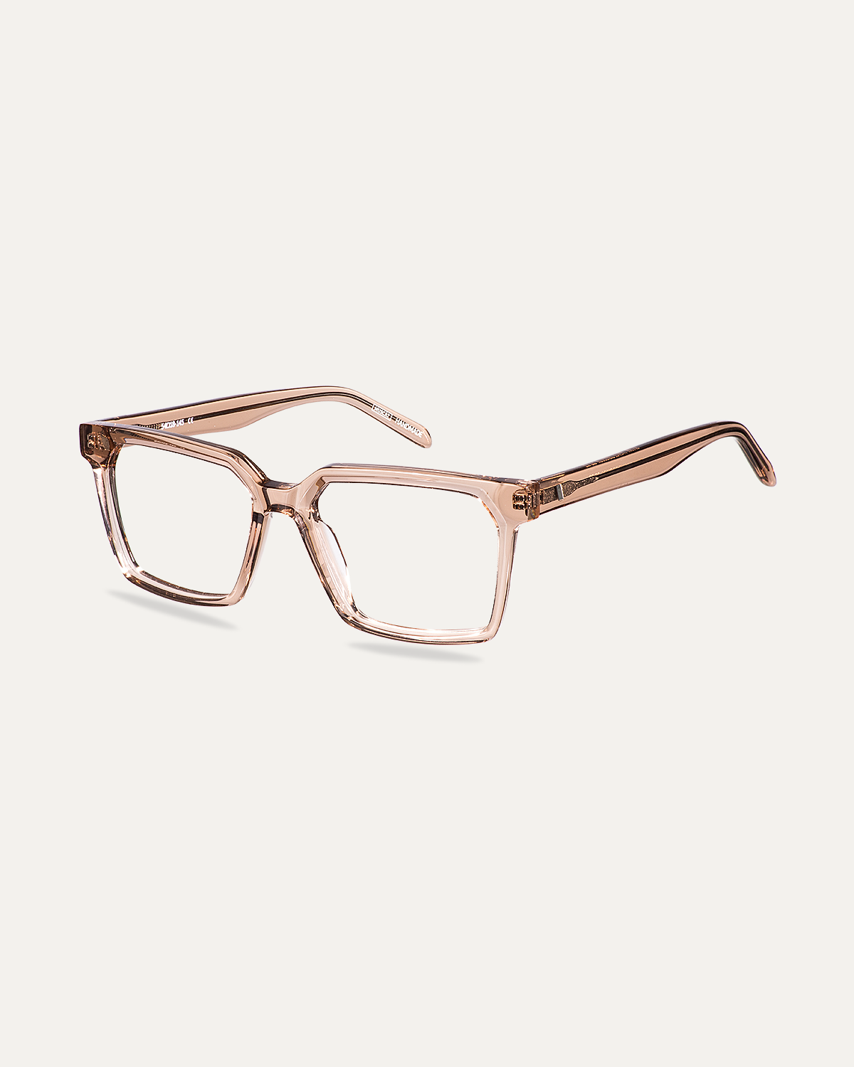 Okulary zerówki Evan Light Brown