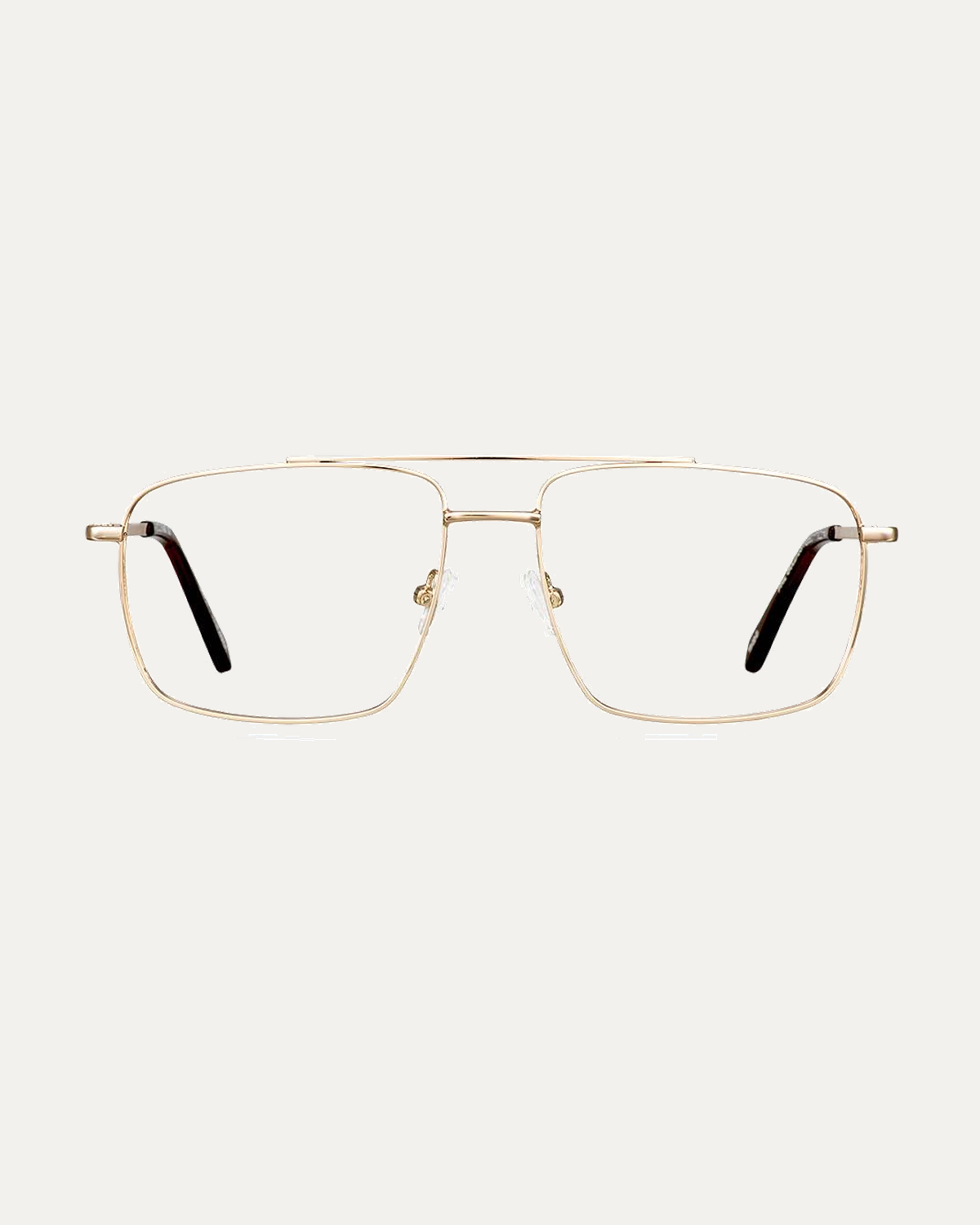 Okulary zerówki Phil Gold/Espresso