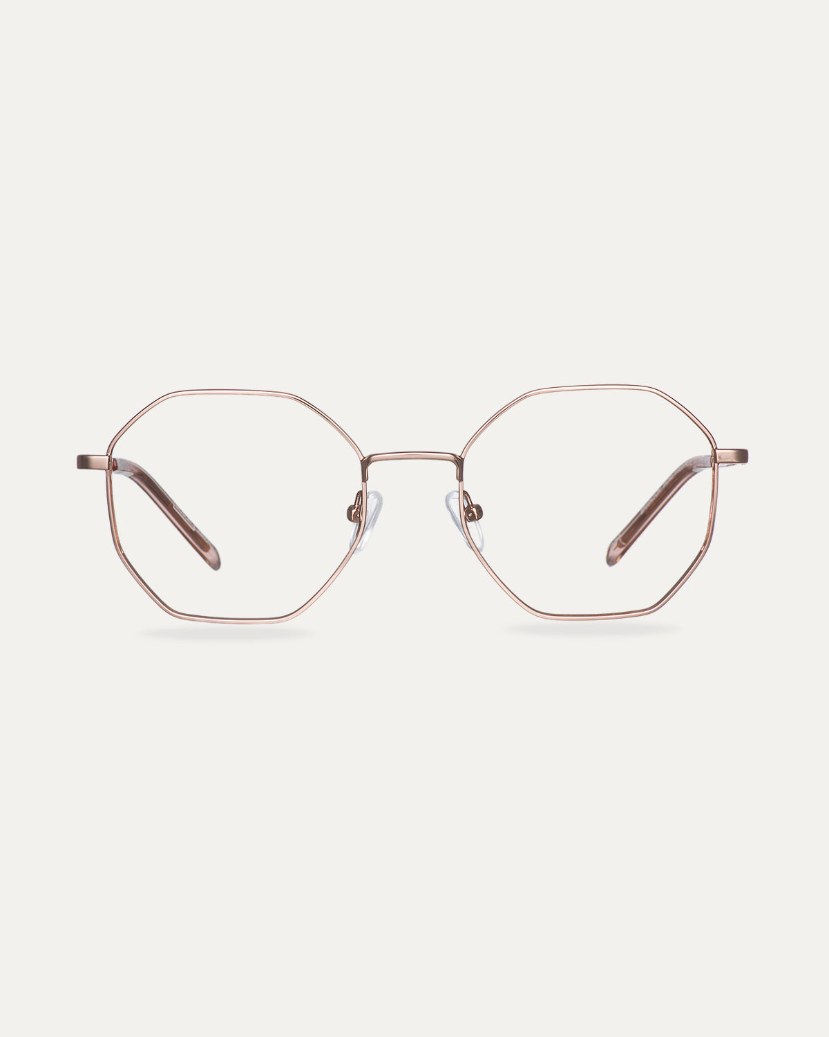 Okulary zerówki Brighton Rose Gold/Rose Water