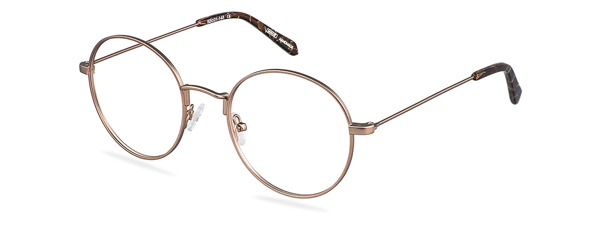 Okulary zerówki Steve Matt Brown/Brown Marble