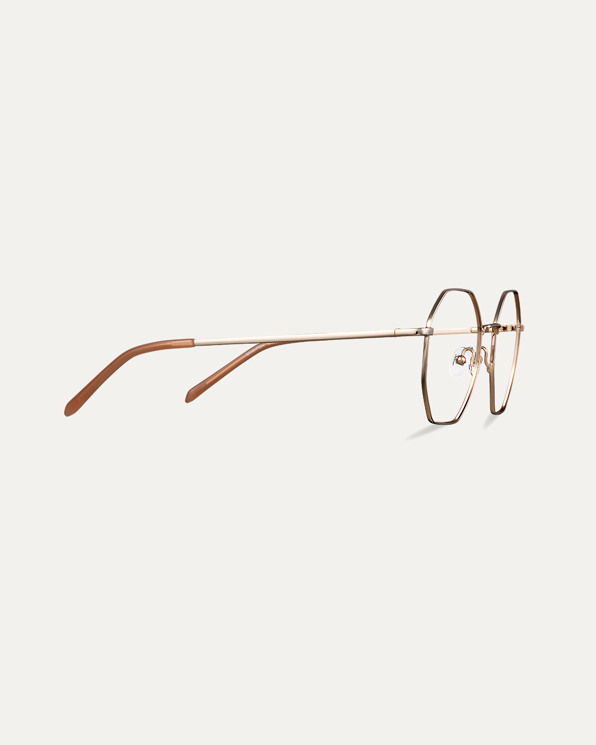 Okulary zerówki Brighton Gold/Sand