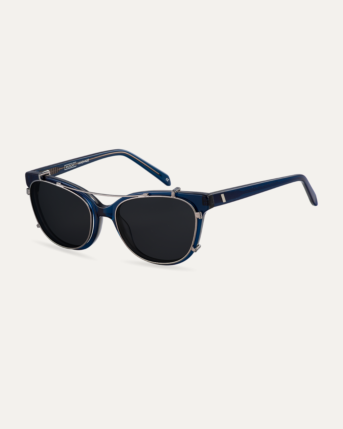 Clip on Sun Belova Gunmetal/Smoke