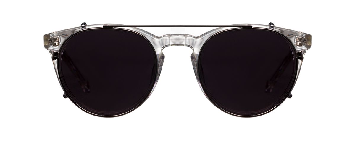 Clip on Sun Ellis Gunmetal/Smoke