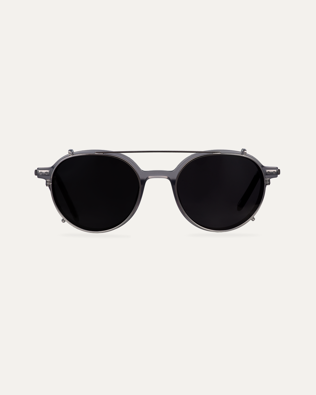 Clip on Sun Tracy Gunmetal/Smoke