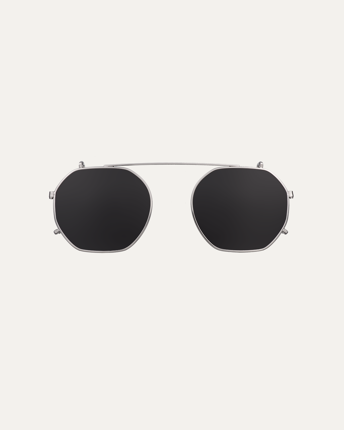 Clip on Sun Taylor Gunmetal/Smoke