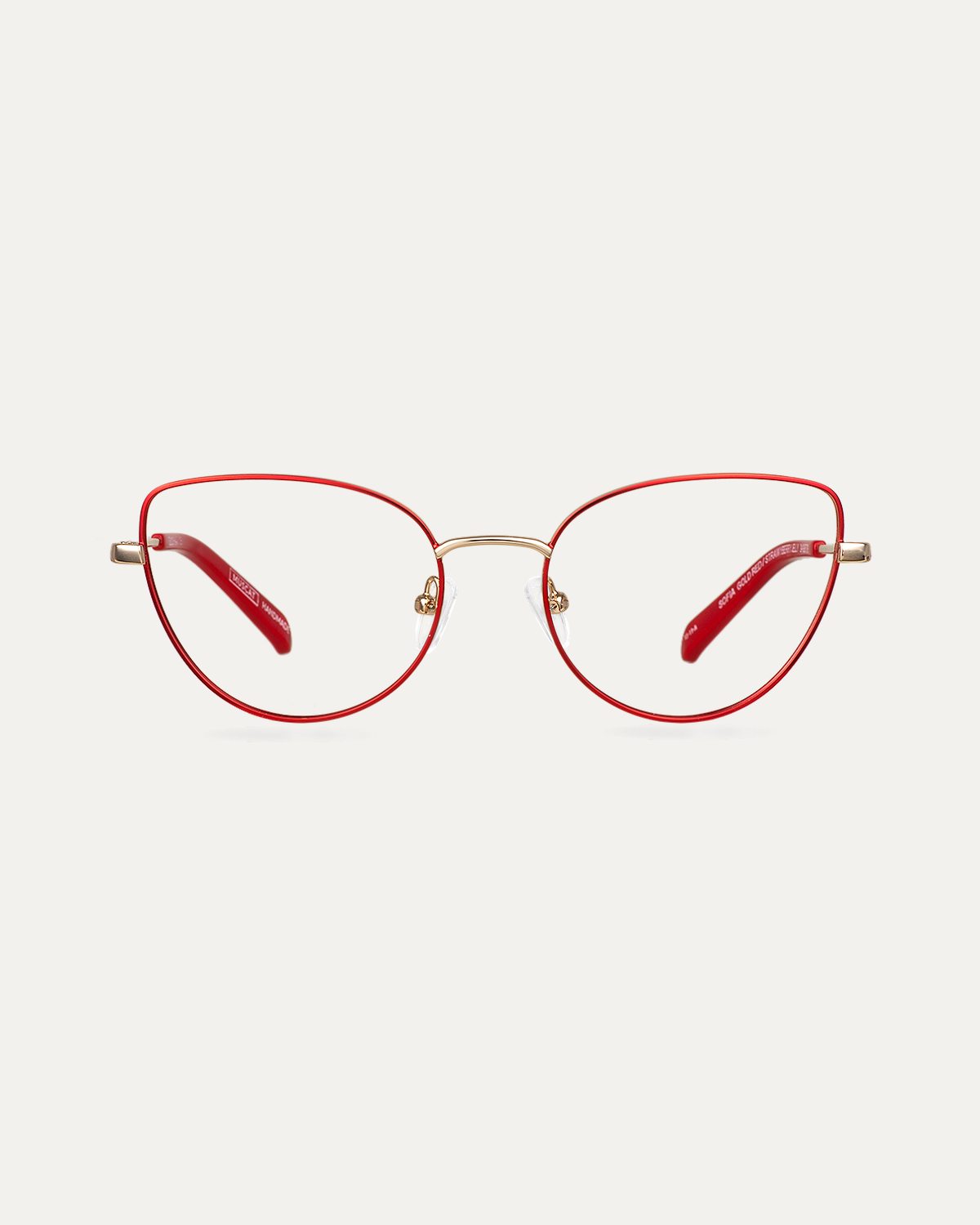 Okulary do komputera Sofia Gold Red/Strawberry Jelly
