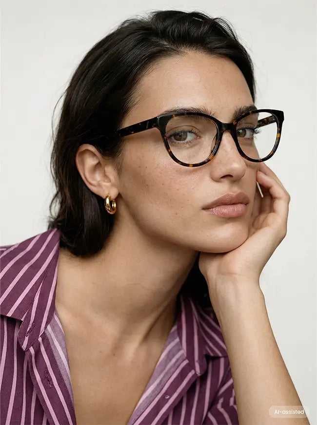 Okulary korekcyjne Belova Dark Havana