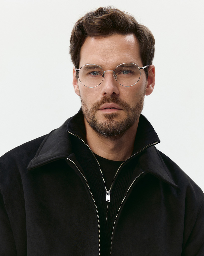Okulary korekcyjne Jess Silver/Smoke