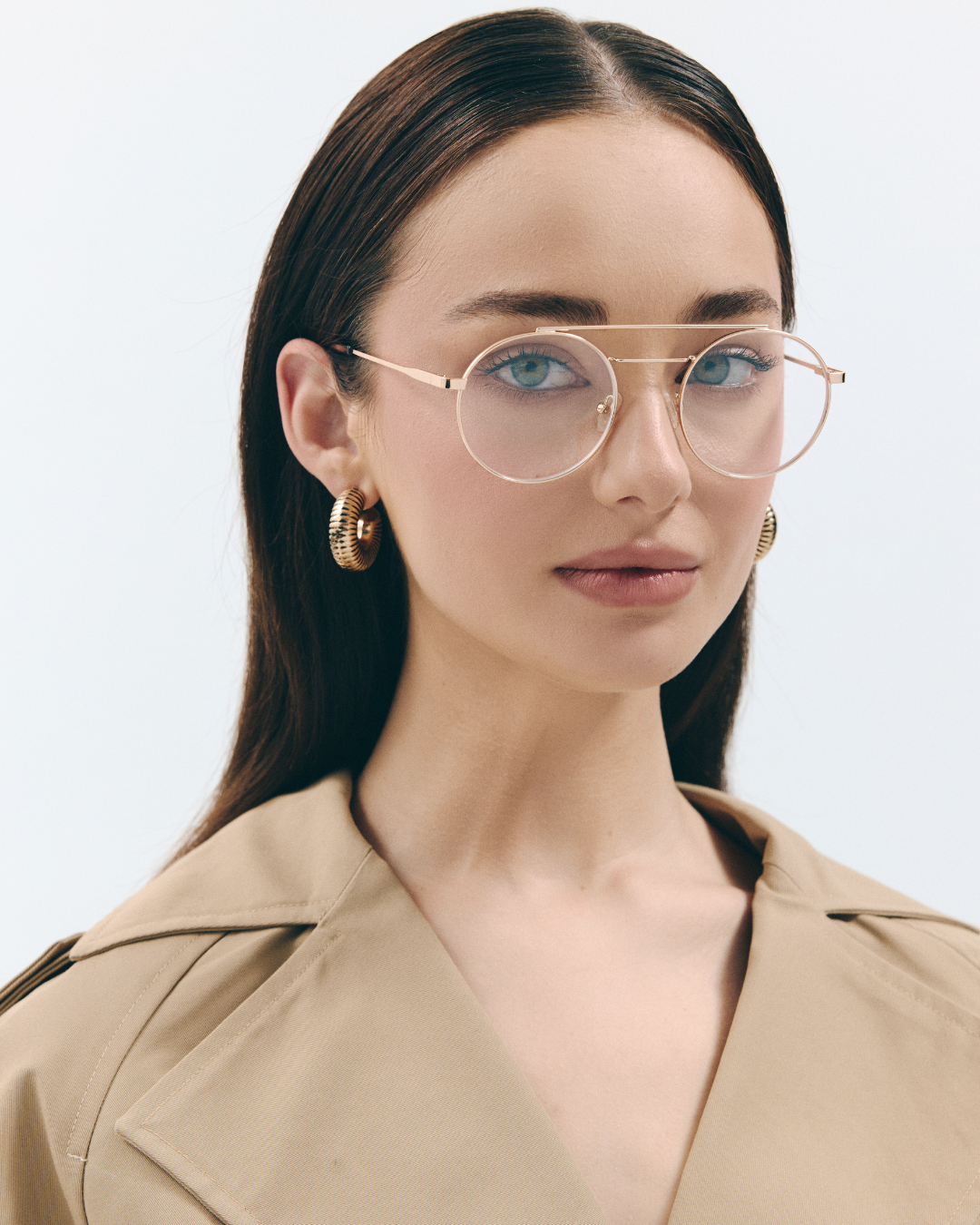 Okulary korekcyjne Carter Gold/Brown Havana
