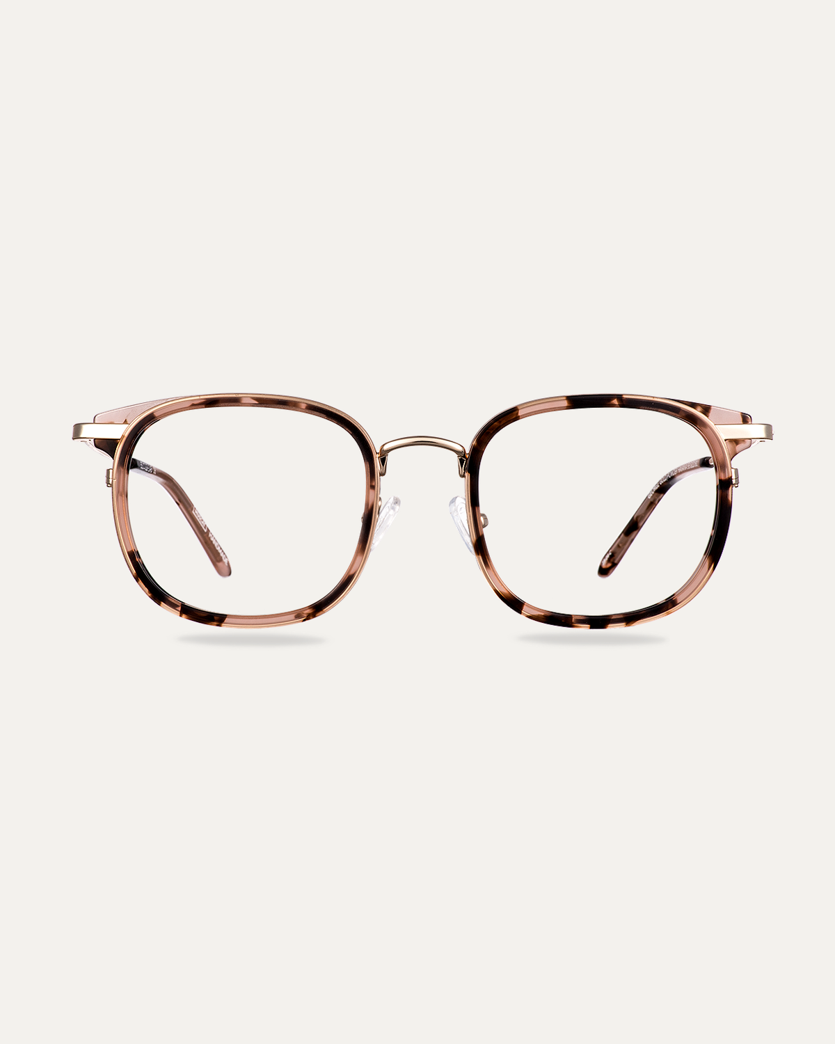 Okulary korekcyjne George Gold/Powder Havana