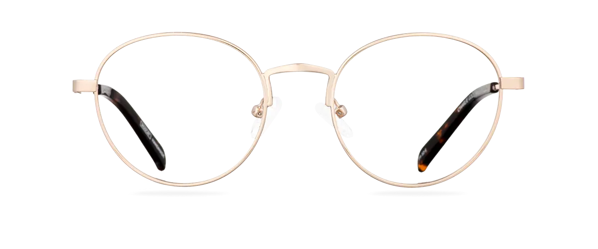 Okulary zerówki Charlie Gold/Dark Havana